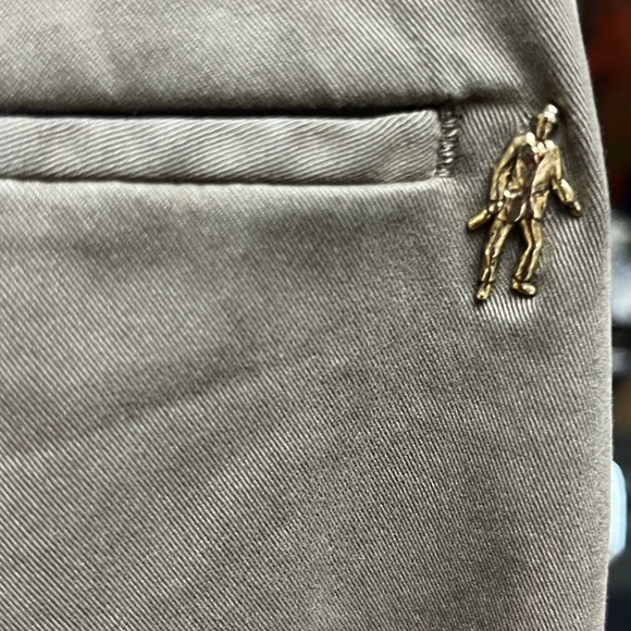 NWT! “Mallard Cigarette” Maison Clochard Brown Chinos - Picture 4 of 9